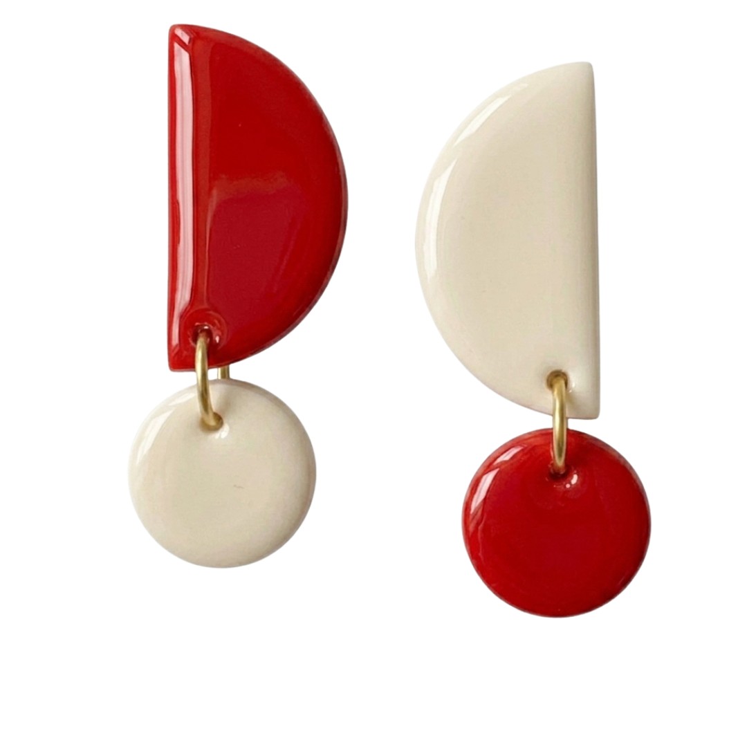 Cream + Red