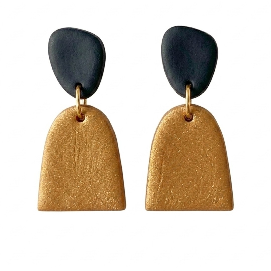 Sweet Tree Mica, handcrafted polymer clay earrings