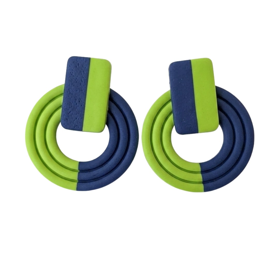 Navy and Victory Green
