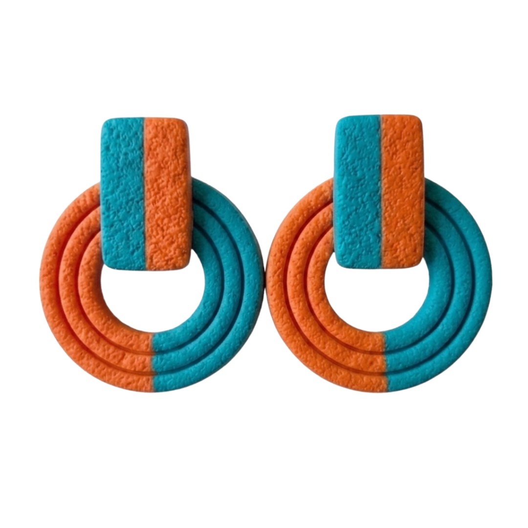 Nerine — Aqua and Orange