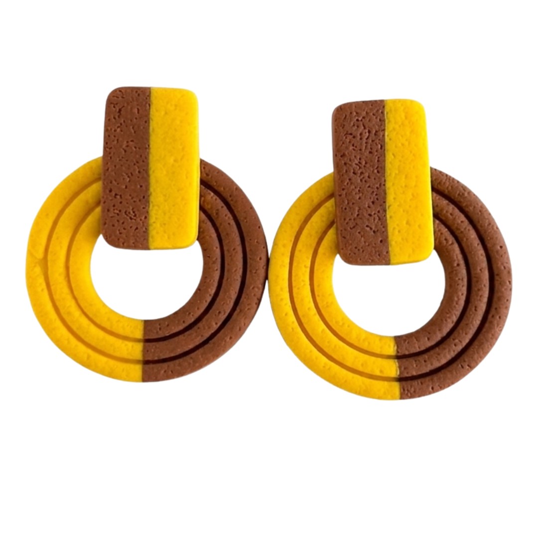 Brown and Yellow