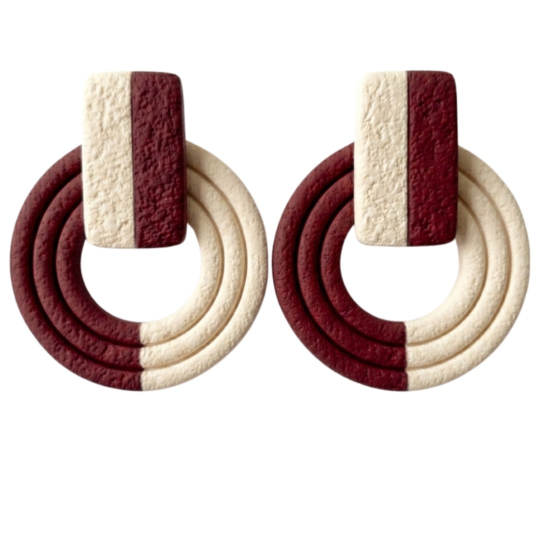 Cream + Garnet