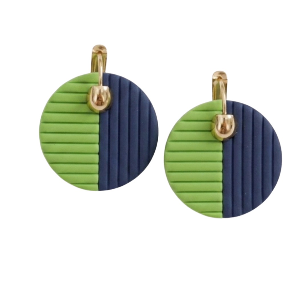 Navy and Victory Green