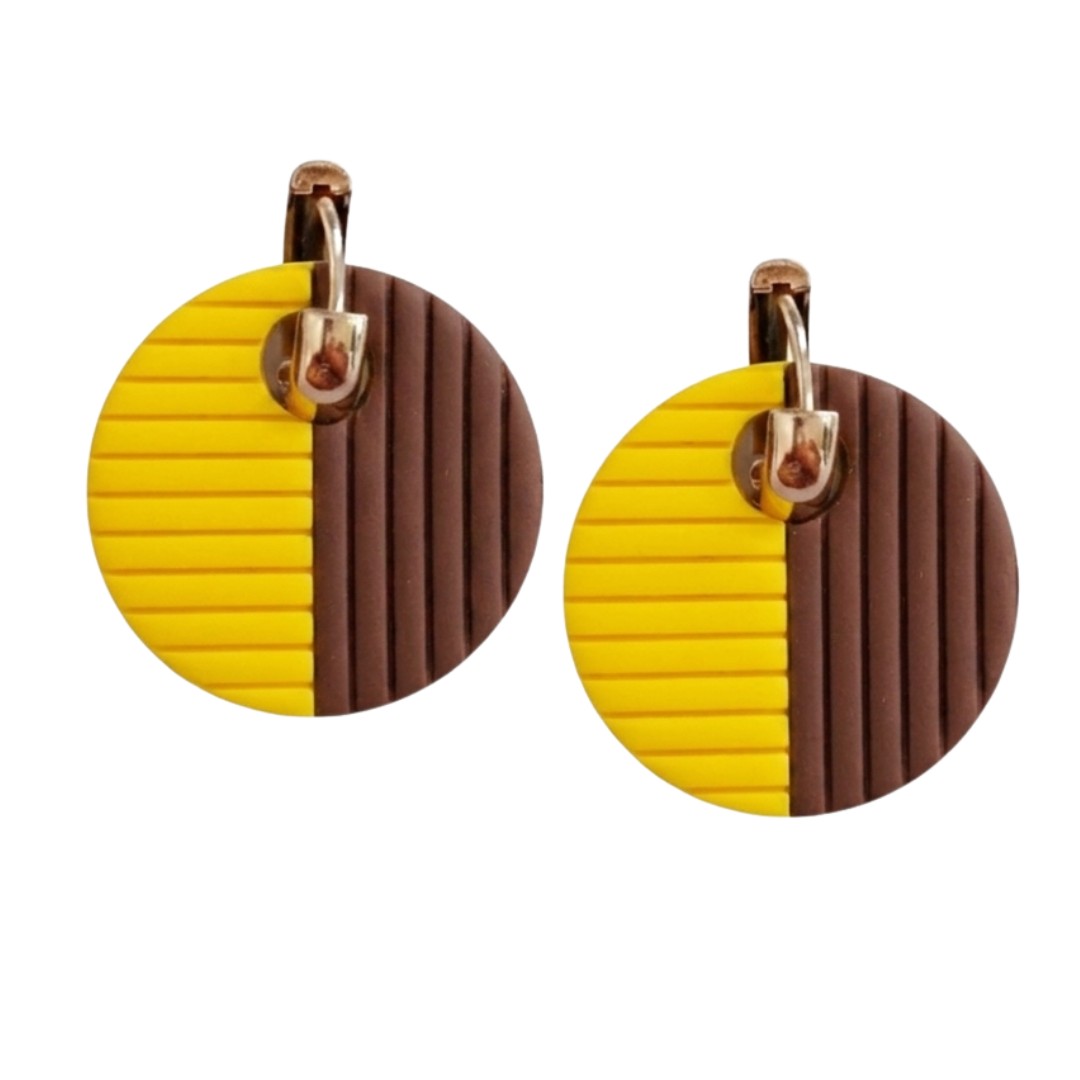 Brown and Yellow