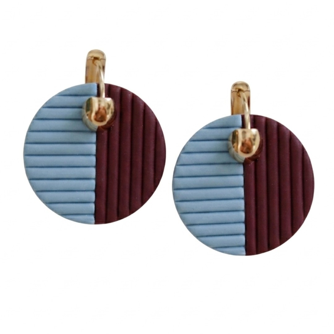 Bluestone + Maroon