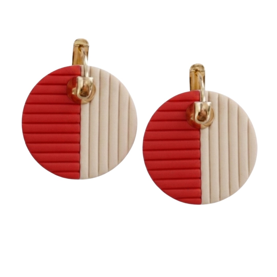 Ivory and Red