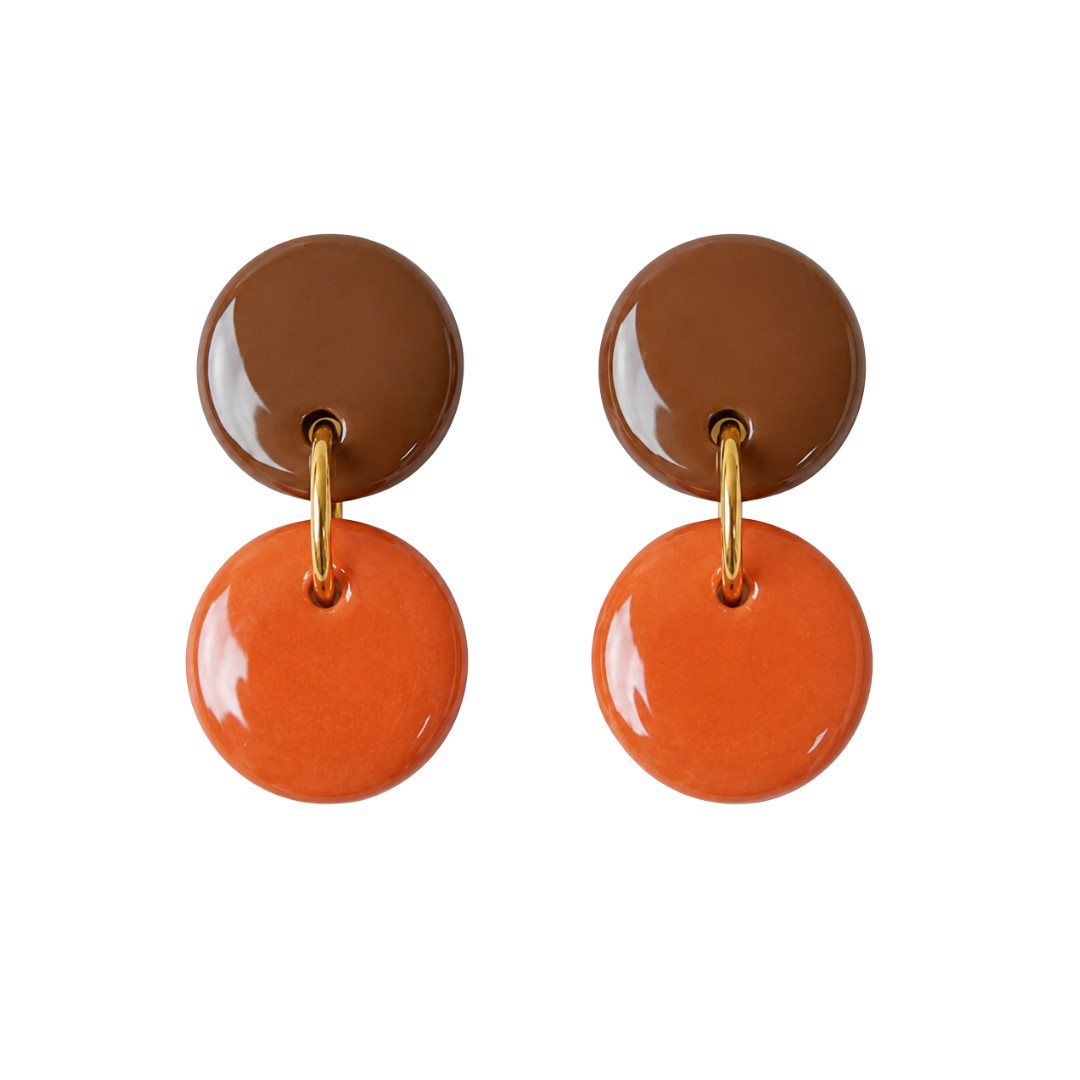 Orange and Brown