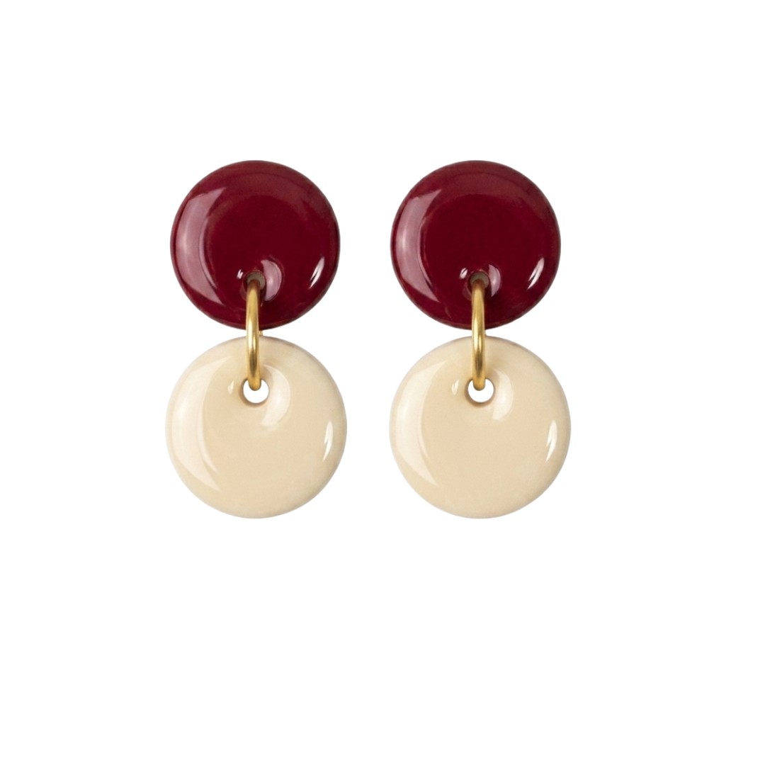 Ivory and Garnet