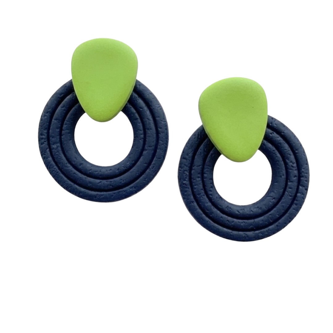 Navy and Victory Green