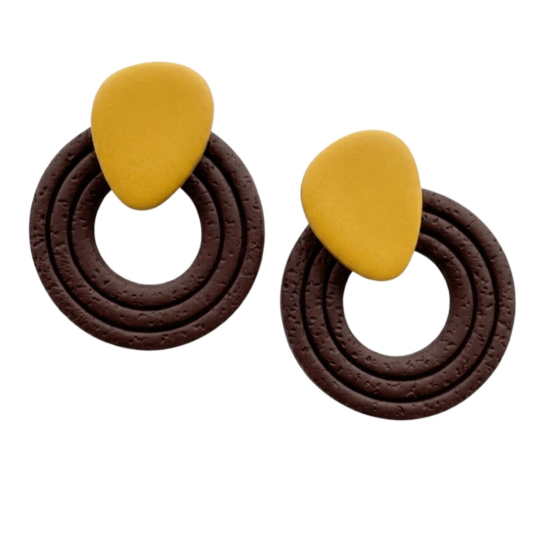 Brown and Yellow