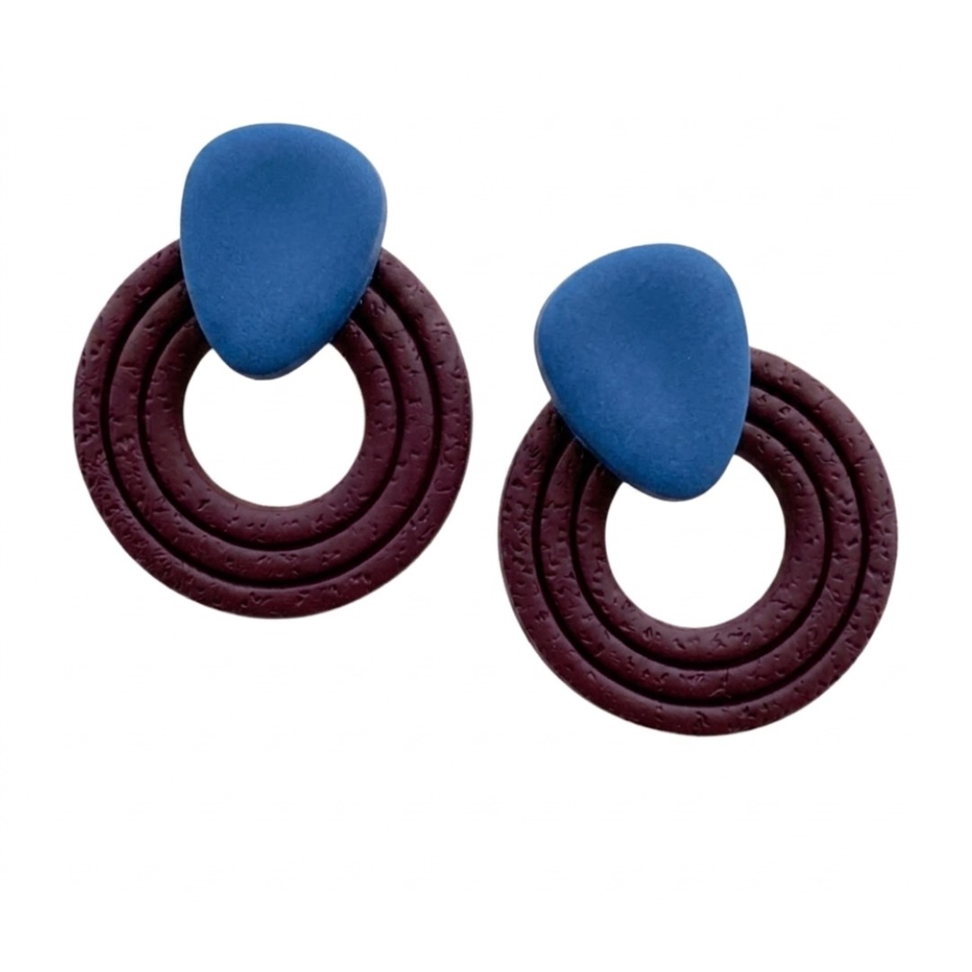 Bluestone and Maroon