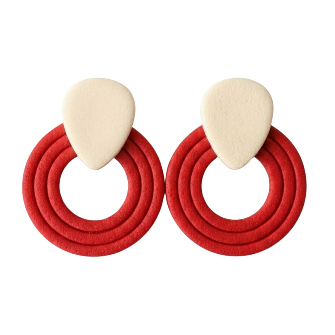 Ivory and Red