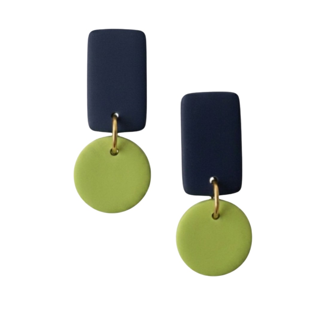 Navy and Victory Green