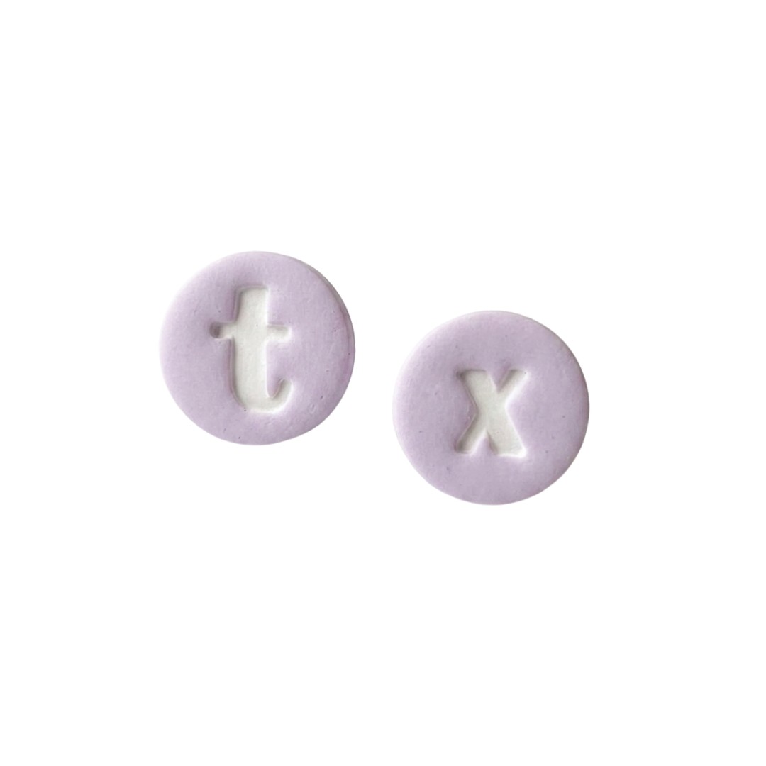 Lavender and White