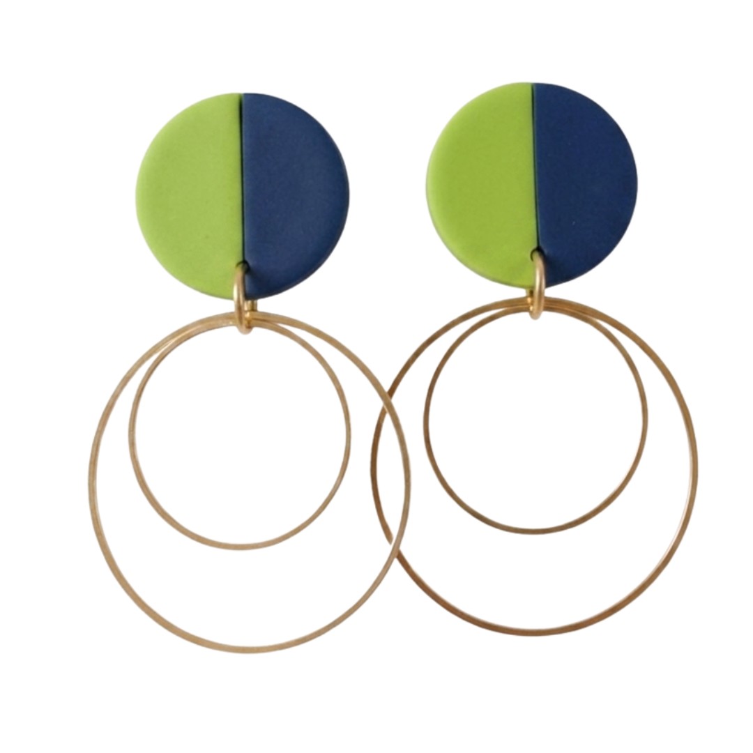 Navy and Victory Green