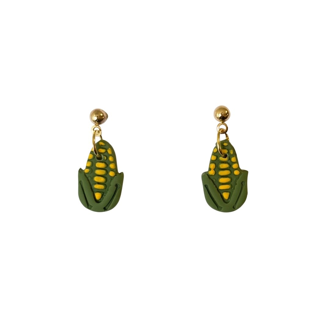 Husker Drop — Yellow + Olive