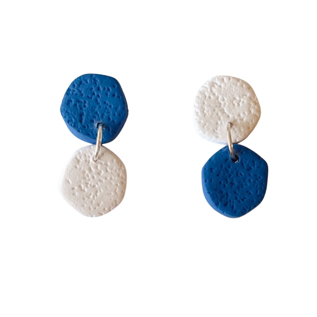 Royal Blue and White