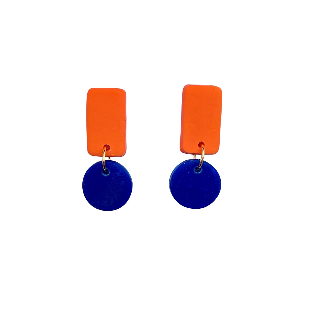 Ultramarine Blue and Orange