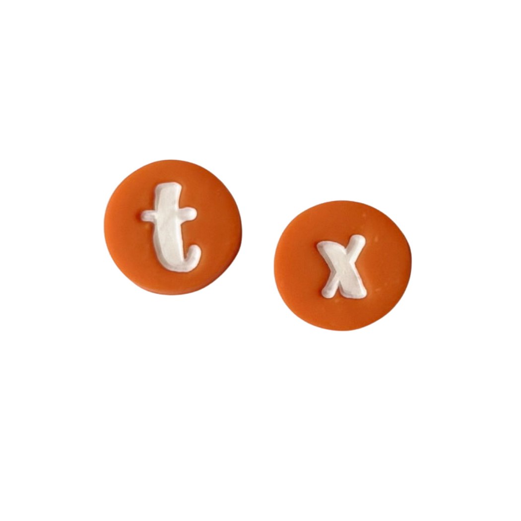 Tx — Burnt Orange and White