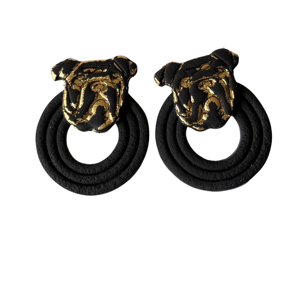 Glam Dog — Black + Gold