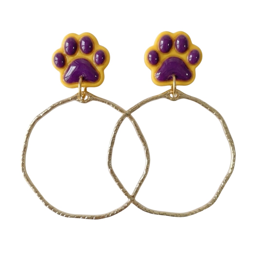 Purple + Yellow
