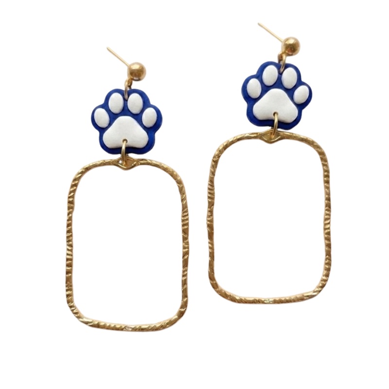 Royal Blue and White