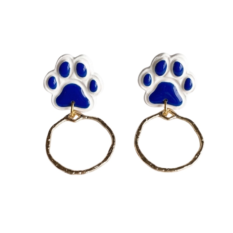 Royal Blue + White