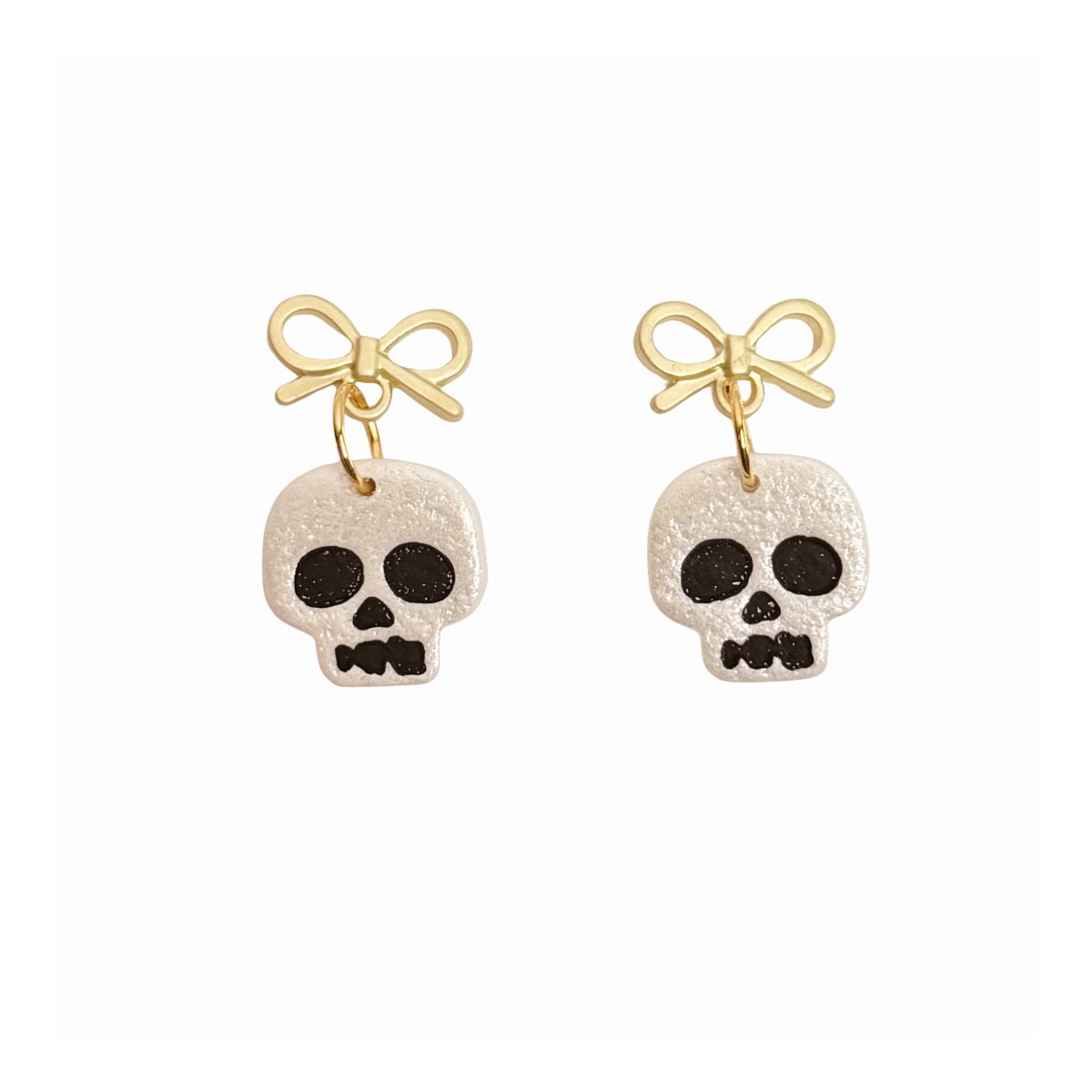 Glimmer Skulls — White